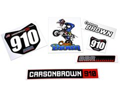 Carson Brown Sticker Pack