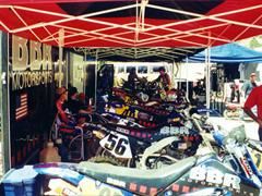 BBR pits at the White Brothers 4-Stroke World Championships.
