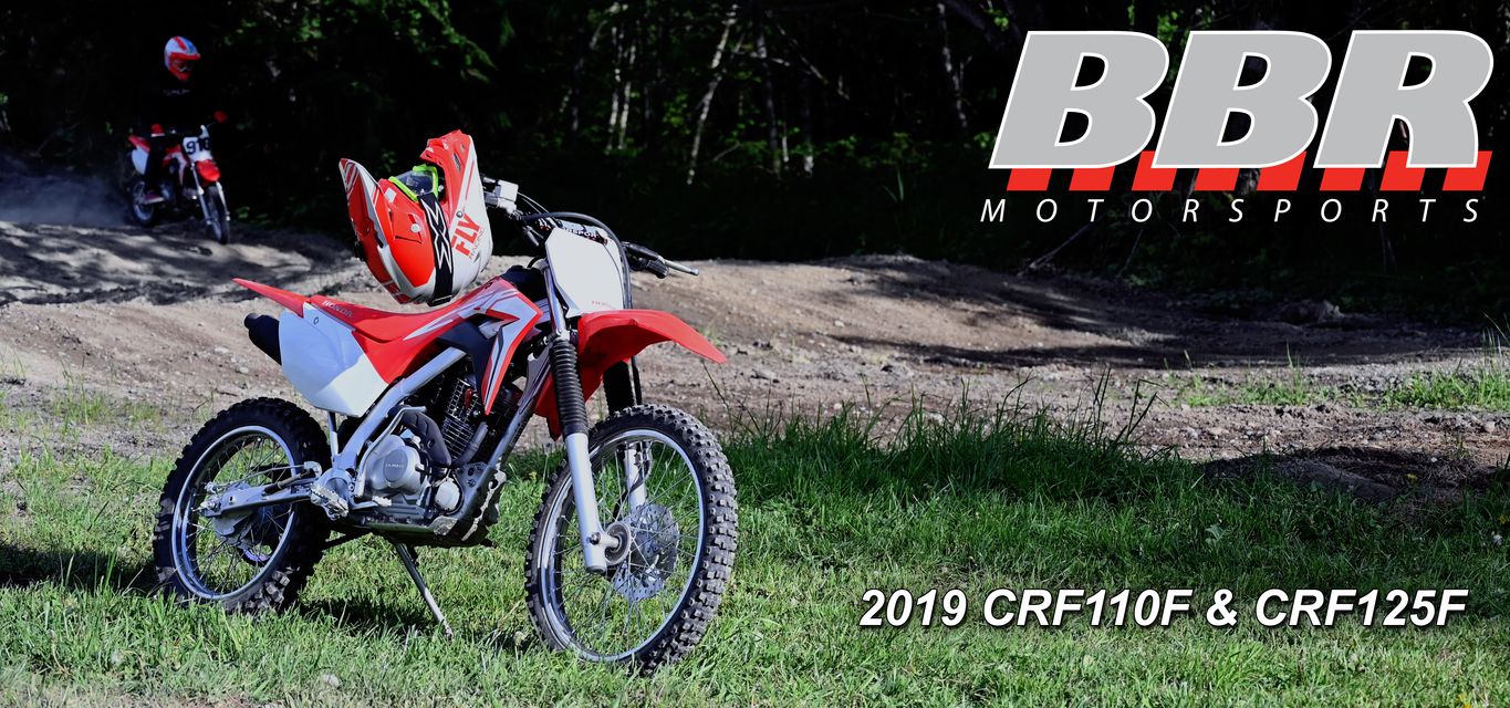BBR Rides the new 2019 Honda CRF110F and CRF125F