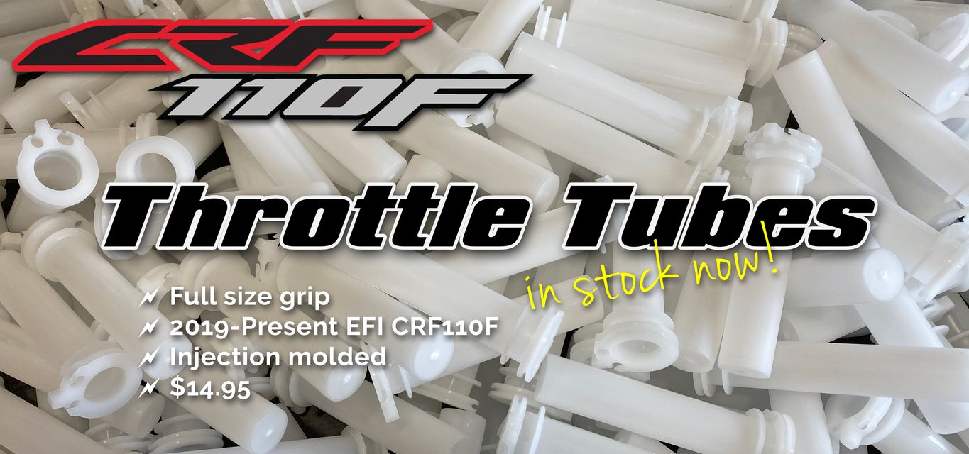 CRF110F Throttle Tubes In Stock Now!