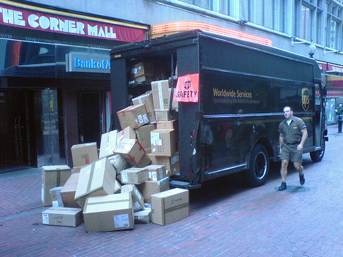 Truckload of Boxes