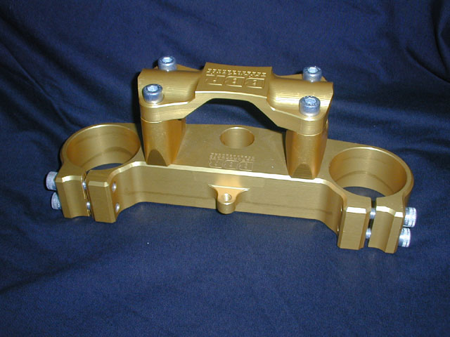 YZ250F Triple clamps